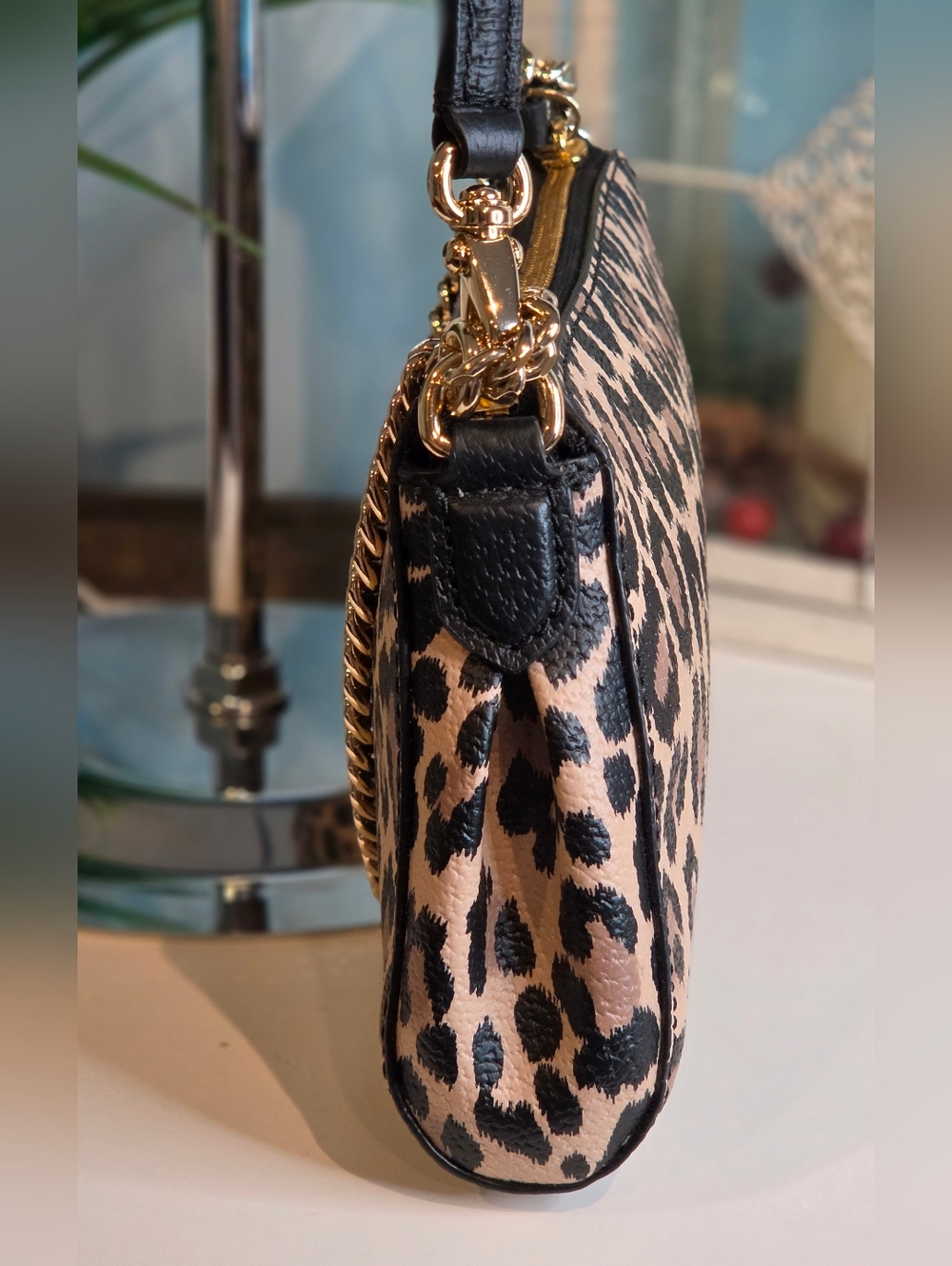 Kate Spade New York Grove Street Leopard Jane Crossbody Bag - Picture 4 of 11